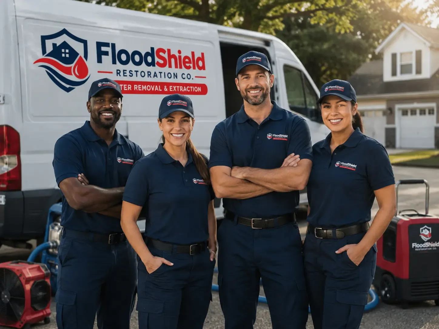 Flood Damage Restoration company in Columbia Station, OH