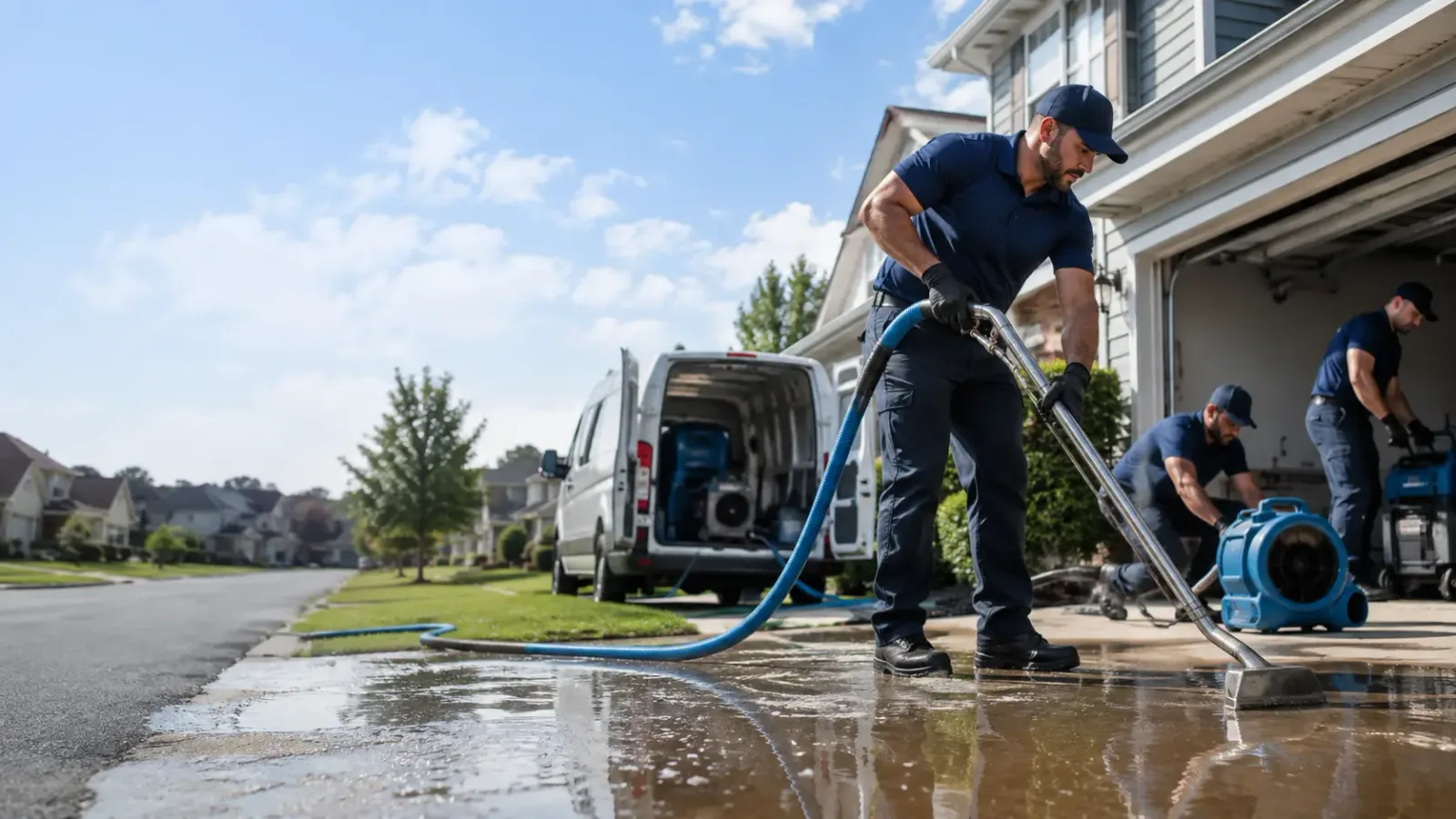 Flood Damage Restoration in Columbia Station, OH
